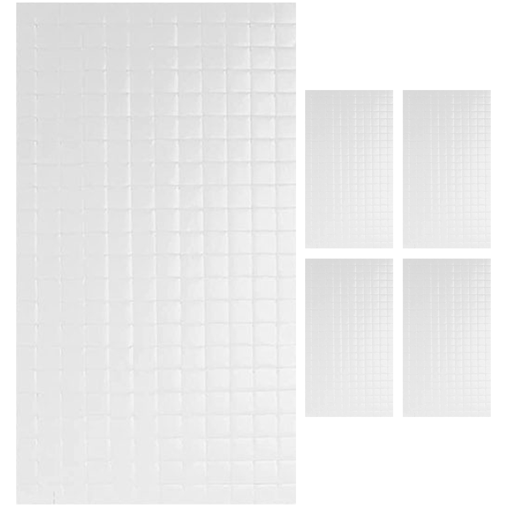 Eva Foam Sheet - 5 vellen schuimdots, schuimvierkantjes, knutselmaterialen, dubbelzijdige