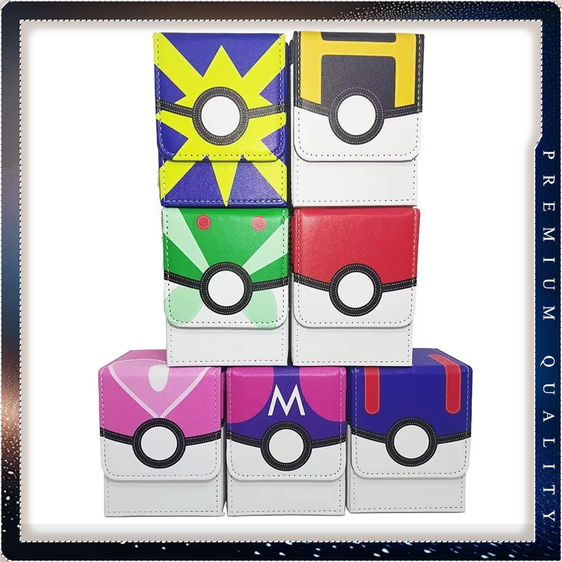 Pokeball Cosplay Prop - Pokemon Master Ball PTCG-kaartopbergdoos voor Pokemon