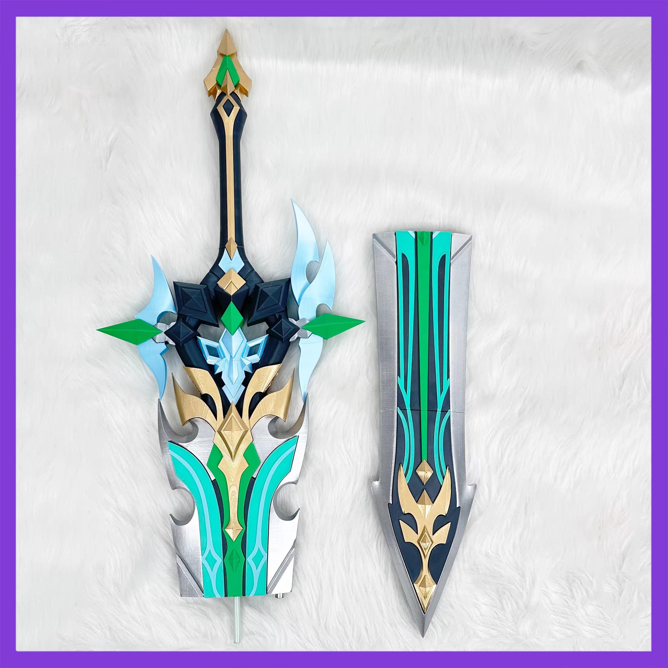 Detachable Cosplay Prop - Genshin Impact Falco Cosplay Props Twee