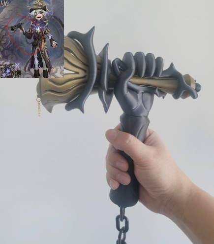 Cosplay Prop 3D Print - Identity V Brandonderzoeker Cosplay Anime 3D-printen