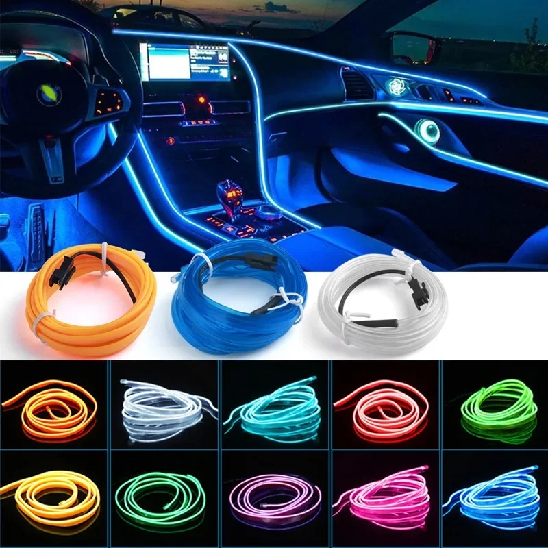 1M/3M/5M Auto-interieur Led De - Led El Wire recensie en prijs