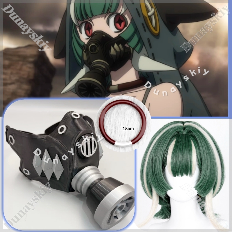 Guita Cyberpunk gasmasker groe - Cosplay Prop 3D Print recensie en prijs