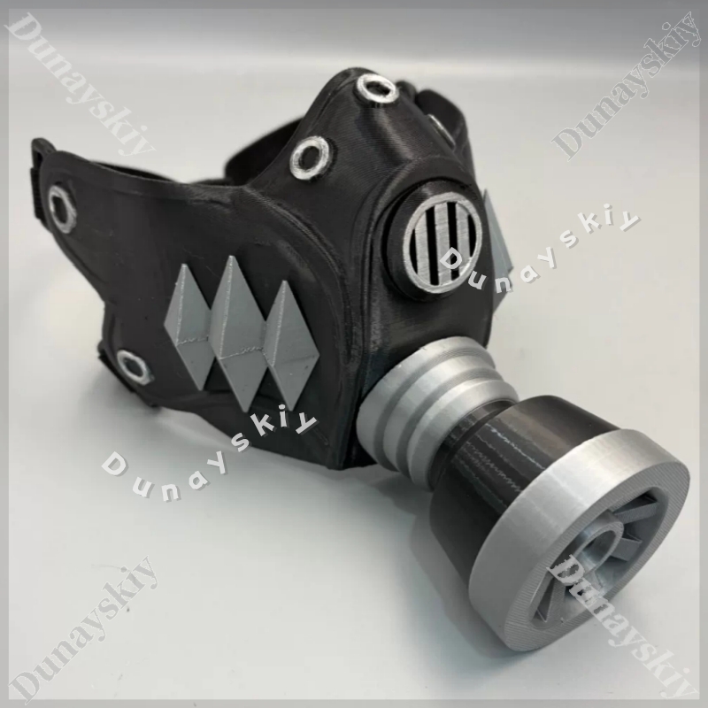 Guita Cyberpunk gasmasker groe - Cosplay Prop 3D Print recensie en prijs