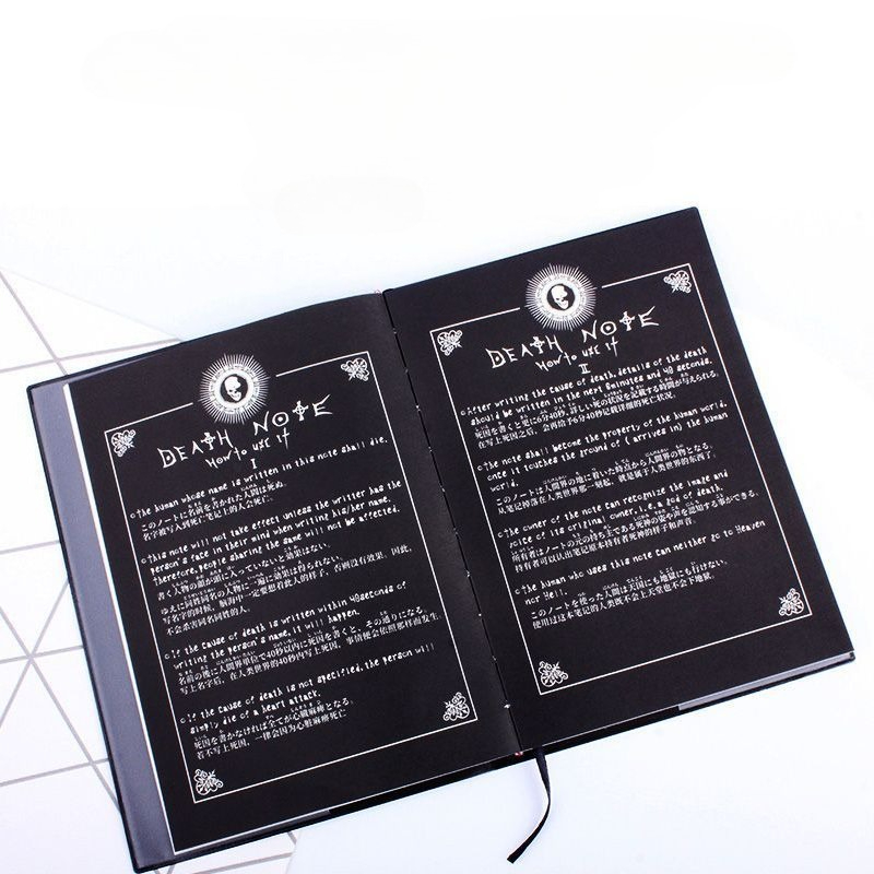 Anime Death Note Notebook Lede - Cosplay Prop Book recensie en prijs