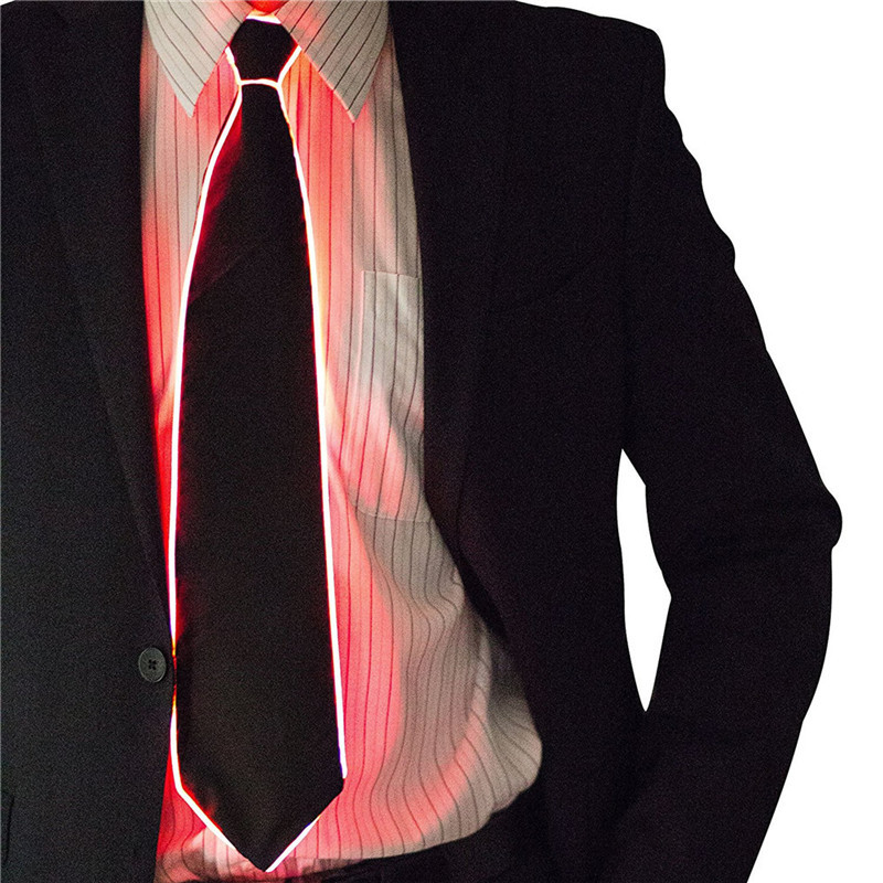 Mannen Gloeiende Stropdas EL D - Led El Wire recensie en prijs