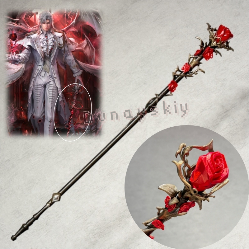 Sylus Staff Silver Wing Demon  - Cosplay Prop 3D Print Settings recensie en prijs