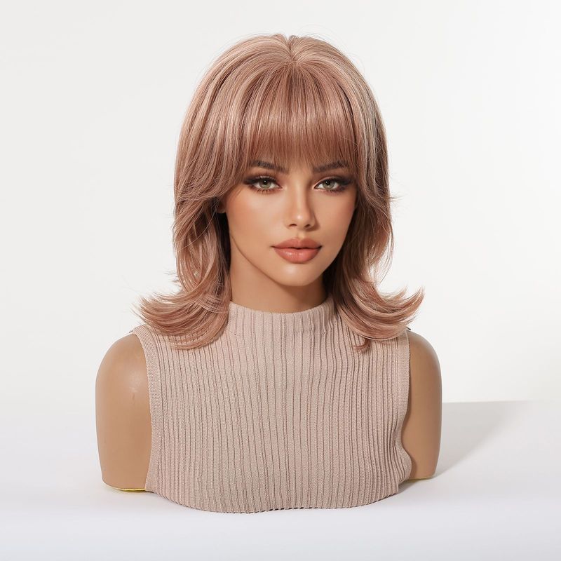 Damespruik met pony, wolfstaar - Wig Fiber Net recensie en prijs