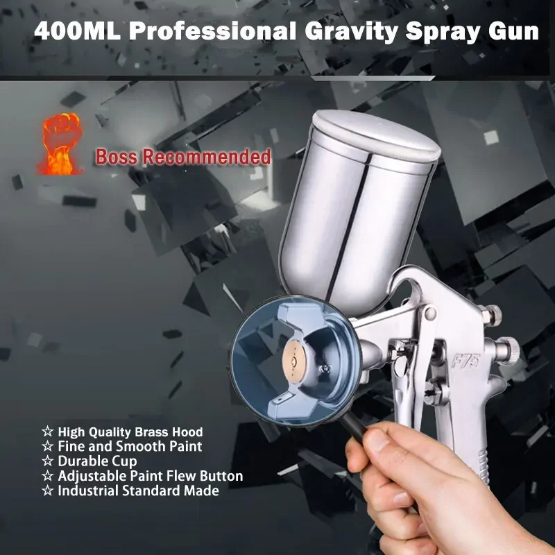 Verstelbare kleurenspuitpistoo - Metallic Spray Paint recensie en prijs