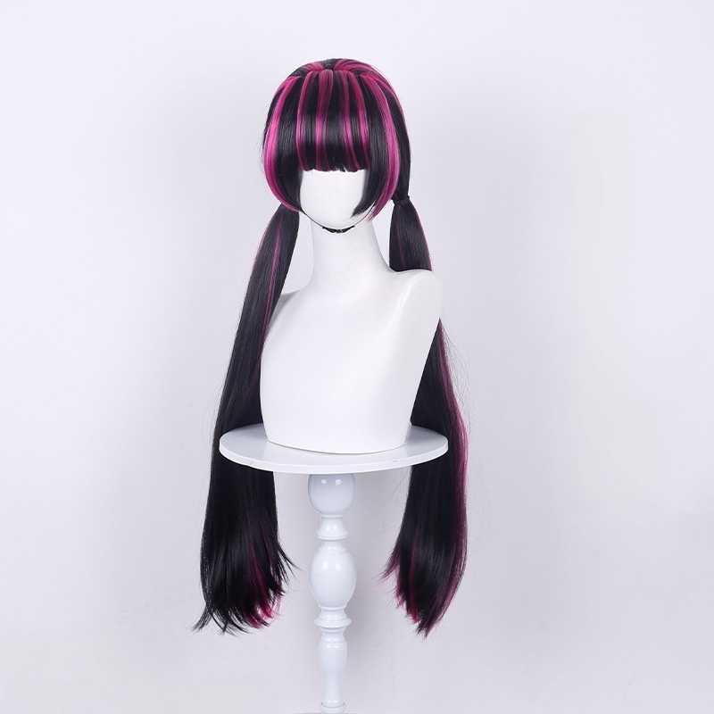 Anime Draculaura Cosplay Pruik - Wig Fiber Net recensie en prijs