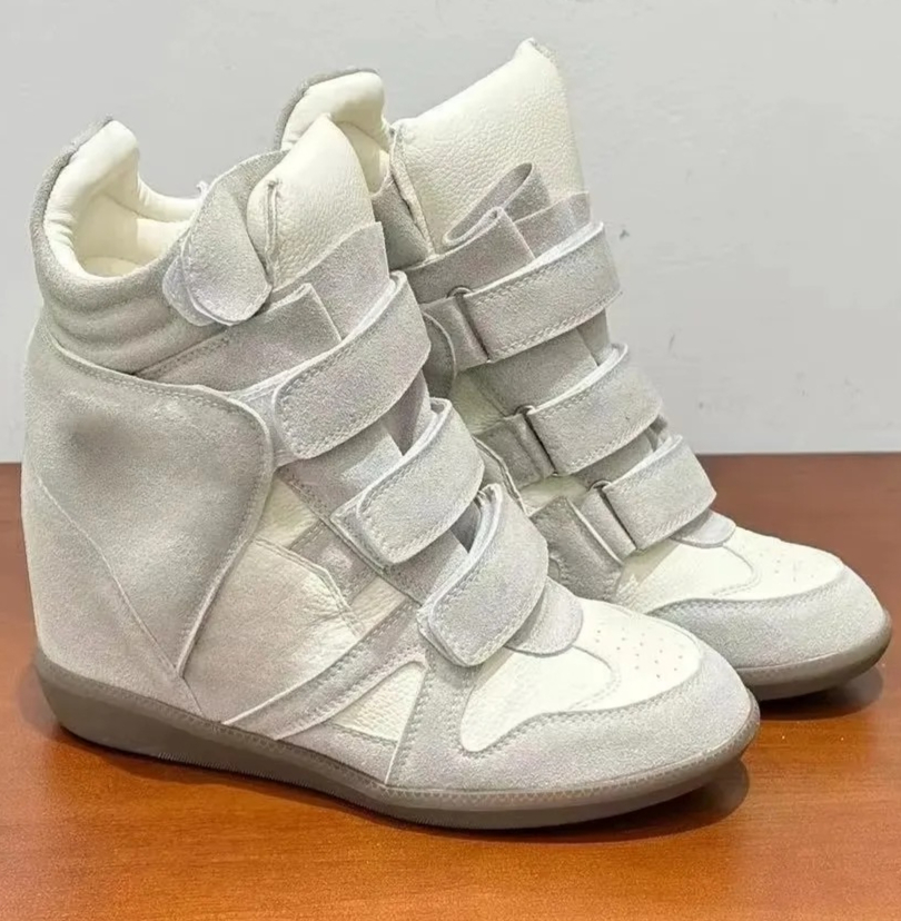Dames Hoge sneakers met verbor - Velcro Hook Loop recensie en prijs